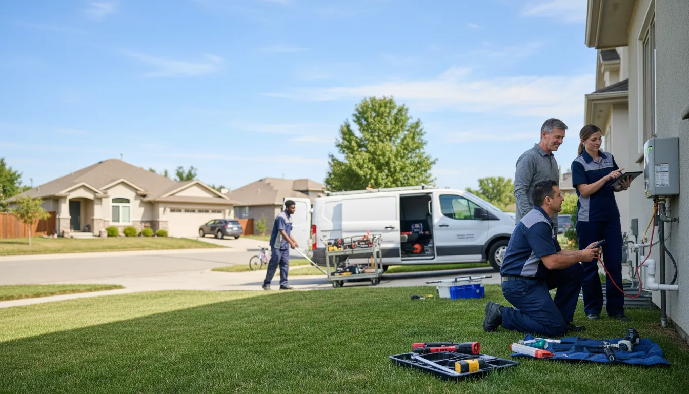 Tankless water heater service in Keystone, NE